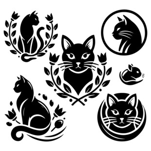 猫咪徽章合集