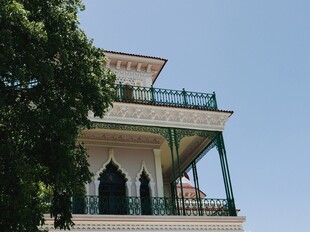 古典风格阳台建筑景观