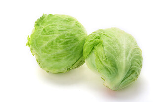 新鲜圆白菜