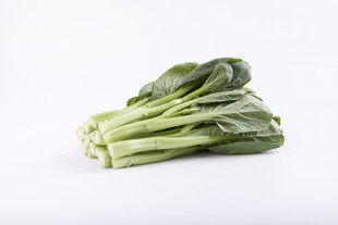 新鲜青菜堆叠