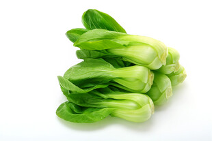 新鲜青菜堆叠