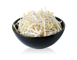 碗中鲜嫩豆芽