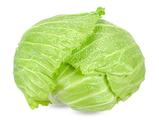 新鲜圆白菜