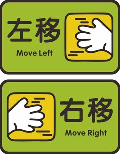 左移 右移