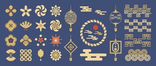 国风装饰素材