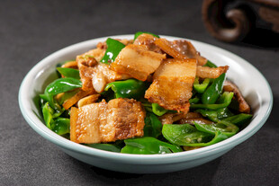 青椒炒肉