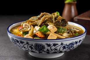 酸菜烧豆腐