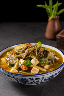 酸菜烧豆腐