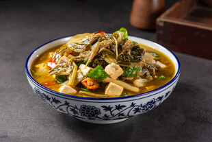 酸菜烧豆腐