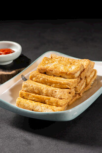 美味香煎豆腐
