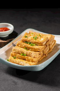 美味香煎豆腐