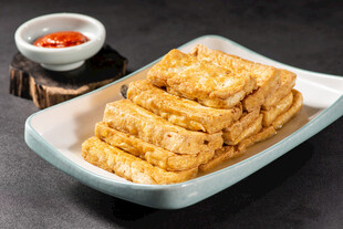 美味香煎豆腐