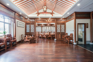 中式典雅餐厅室内空间