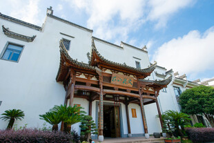 中式古建筑门楼