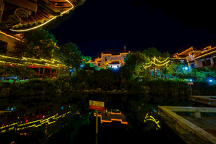 古建夜景