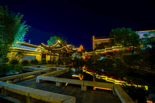 古建夜景