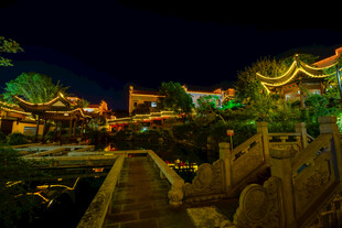 古建夜景