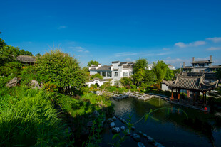 中式庭院古建筑景观