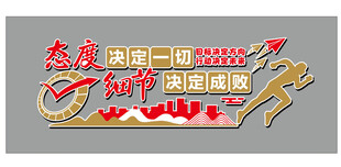 态度决定一切 细节决定成败