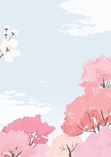 樱花风景背景