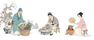 中医药长图