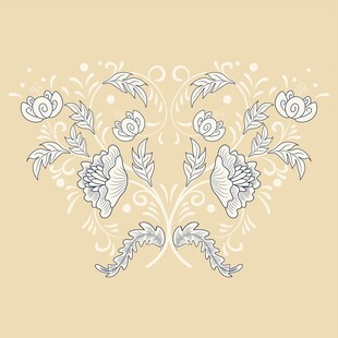欧式花纹  