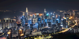璀璨都市夜景