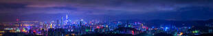 城市璀璨夜景