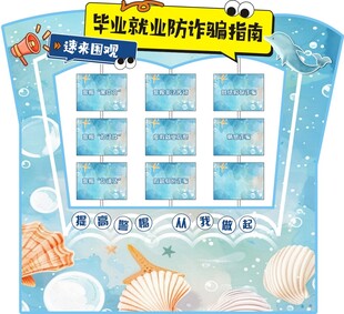 毕业就业方向指南展板