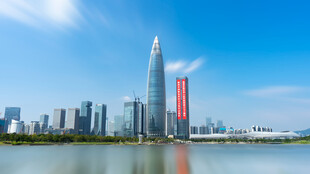 深圳城市天际线美丽景观