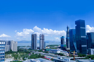 现代都市高楼景观
