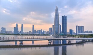 深圳城市天际线美丽景观