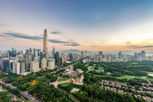 深圳城市天际线美丽景观
