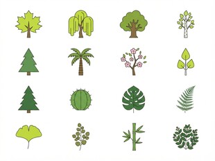 绿植图标合集