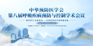 第八届呼吸病学年会海报