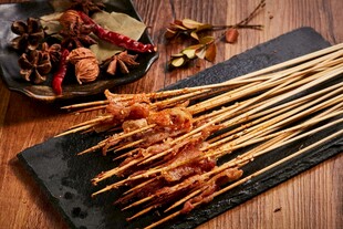 烤鸭肠串