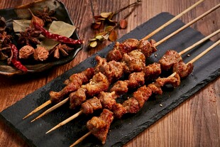烤牛肉串