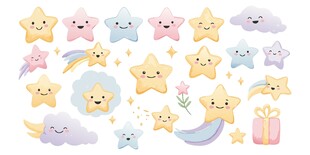 星星贴纸合集