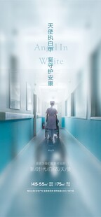 地产护士节海报