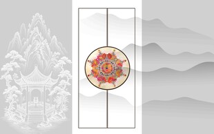 新中式禅意装饰挂画