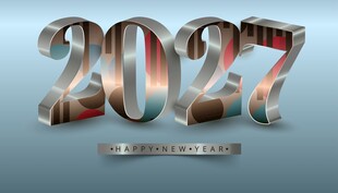 2027 新年海报