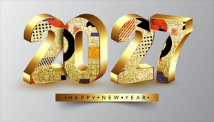 2027 新年海报