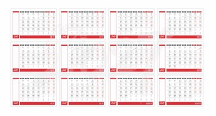 2027年羊年年历