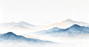 水墨山水背景