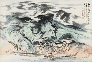 新安春居图