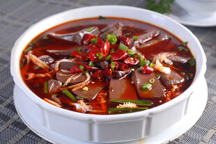 川味麻辣毛血旺