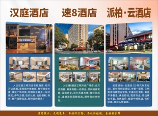 三大连锁酒店品牌展示