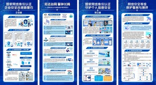 蓝色科普系列宣传展架