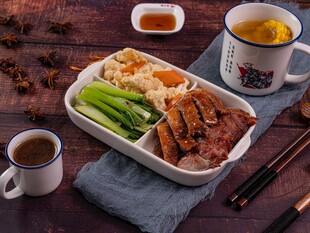 美味牛排便当套餐