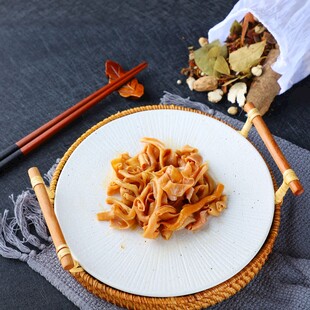 卤香肚丝美食特写